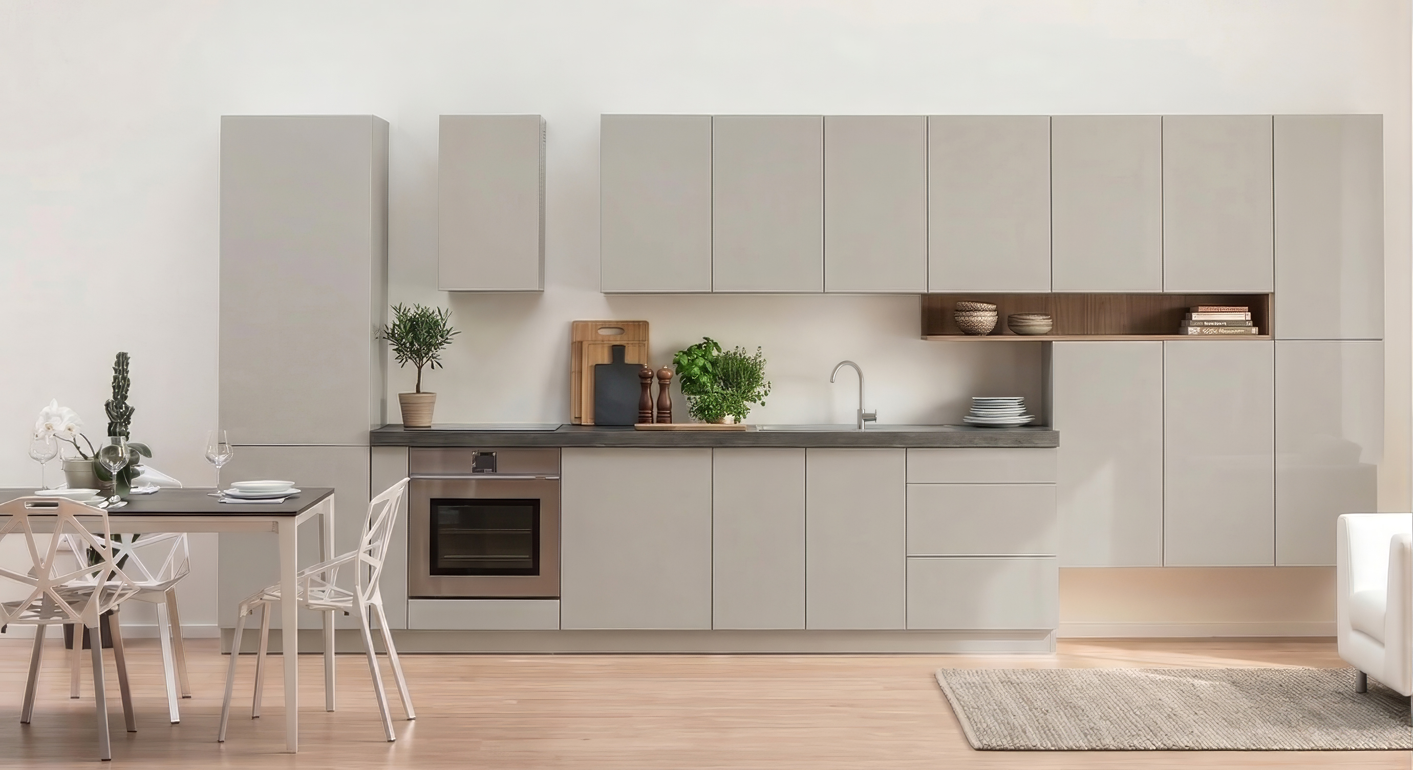 Silica kitchen